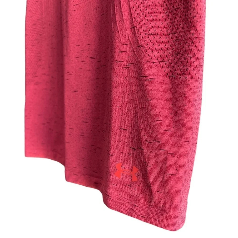 UNDER ARMOR Pink Short Sleeves Athletic Tee Size  XS - Picture 2 of 9